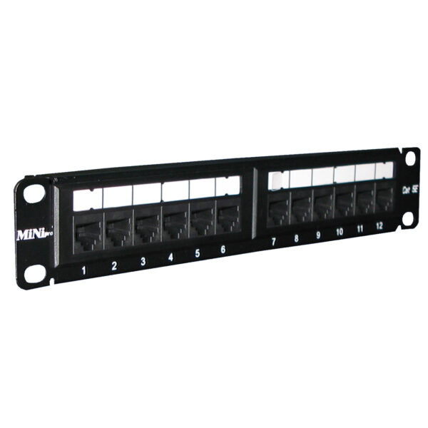 12 port Patch panel Cat6