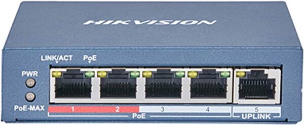 4 Port POE Smart Managed Switch DS-3E1105P-EI/M
