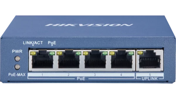 4 port Gigabit POE Switch DS-3E0505P-E