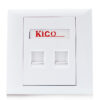 Faceplate double RJ45  Gulfstar