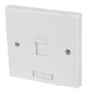 RJ45 face plate single