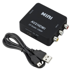 AV to HDMI Mini converter  white