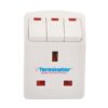 3 Way Multi Adapter with Switch  TMA 343