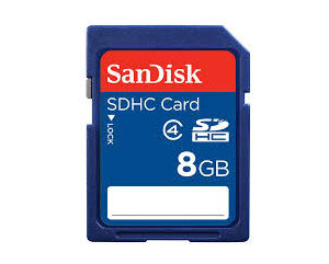 sandisk sd 8gb shdc
