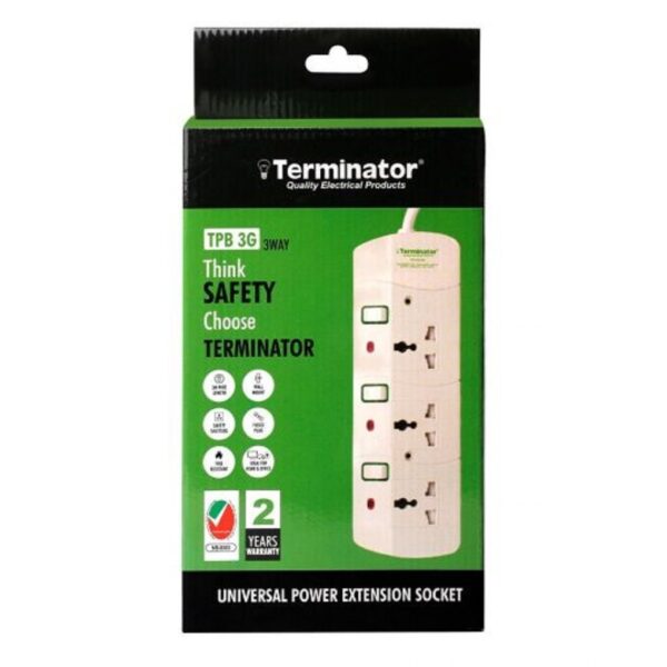 3 Way Terminator Power Extension TPB 3ASP