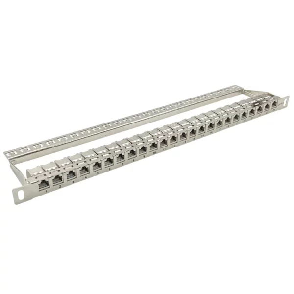 Cat6 Patch Panel 24 Port Unloaded