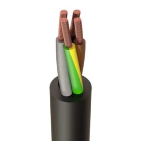 4mm 4core Rubber cable/M