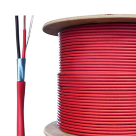 1.5mm 2core fire alarm cable RED / M