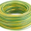 1.5mm single core cable yellow green 100 metres Roll