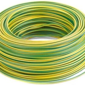 2.5mm single core cable yellow green 100 metres roll