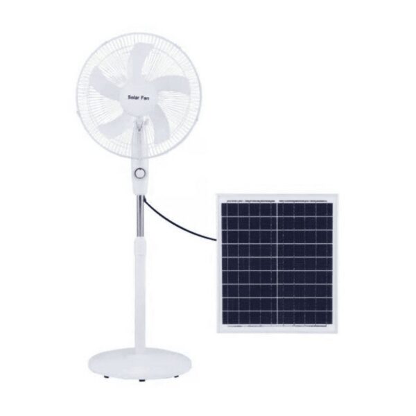 Rechargeable Standing Solar Fan with panel - LCS-HS-168