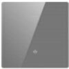 1 gang 1 way switch grey