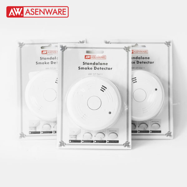 Standalone battery smoke  detector ,TUV Approved - AW-D611