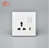 Single socket universal with neon white