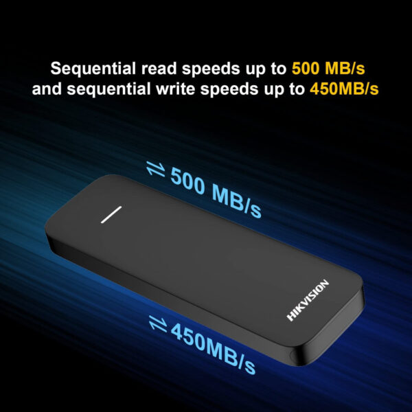 Hikvision Wind Portable SSD 512GB, External Solid State Drive - Image 4