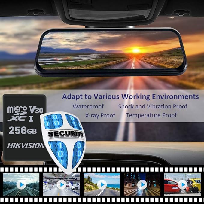 Hikvision Flash SD Card 256GB Micro TF microSDHC/microSDXC Class 10 UHS-I Up to 92MB/s (HS-TF-E1) - Image 4